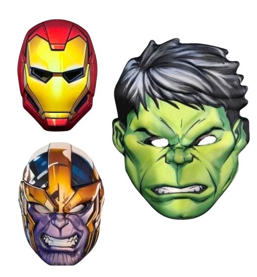 MASCARA E.V.A. HEROIS MARVEL